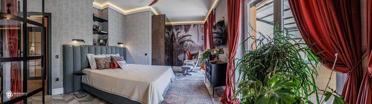 Ferienwohnung Buekk Penthouse, Panorama Jacuzzival Miskolc Exterior foto